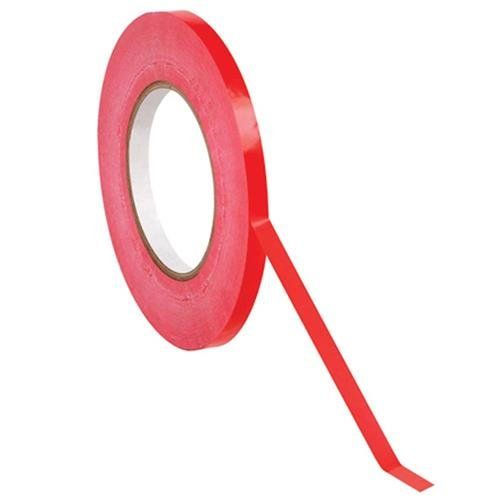 Valuex Pvc Bag Neck Tape 9Mmx66m Red (Pack 6) - 221491 - Image 1