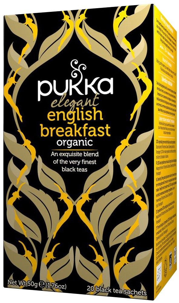 Pukka English Breakfast Organic Herbal Tea Bags (Pack of 20) P5050 - Image 1