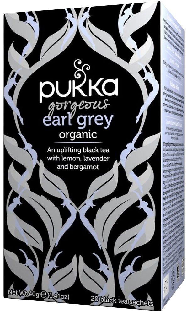 Pukka Earl Grey Organic Herbal Tea Bags (Pack of 20) P5052 - Image 1