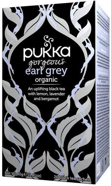 Pukka Earl Grey Organic Herbal Tea Bags (Pack of 20) P5052