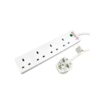 Target RB-05M04SPD surge protector White 4 AC outlet(s) 220-240 V 5 m - Thumbnail 2