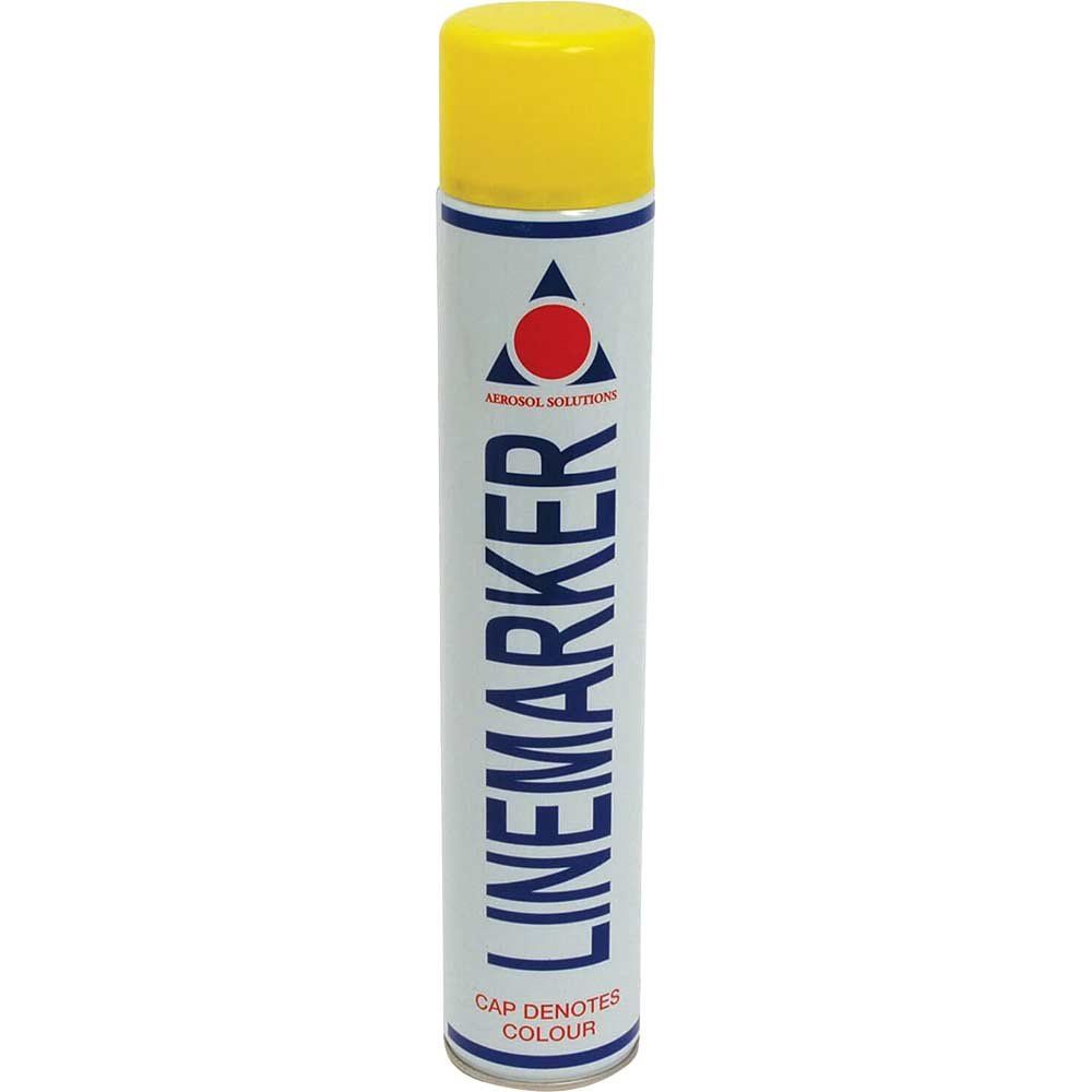 Aerosol 0900 0900 Line Marking Spray Paint Yellow 750Ml - Image 1