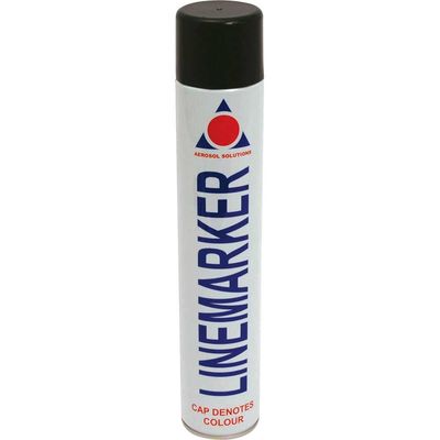 Aerosol 0906 0906 Line Marking Spray Paint Black 750Ml