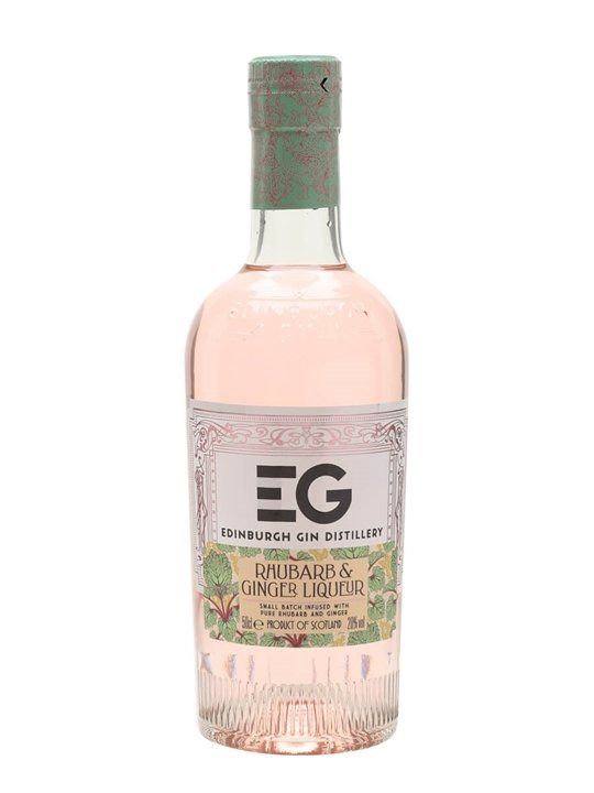 Edinburgh Rhubarb & Ginger Gin Liqueur - Image 1