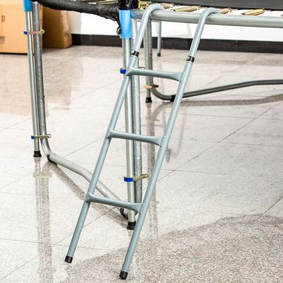 HOMCOM Steel Trampoline Ladder - Grey / 100cm