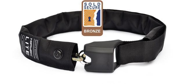 HipLok Lite Waist Chain Lock All Black - Thumbnail 2