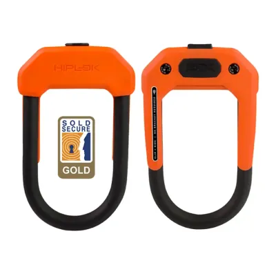 Hiplok Easy Carry DX D Lock - Orange - Thumbnail 2