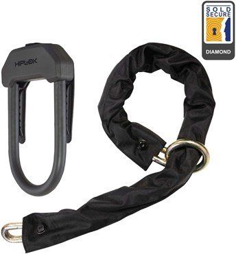 Hiplok DXXL D-Lock & Chain Combo
