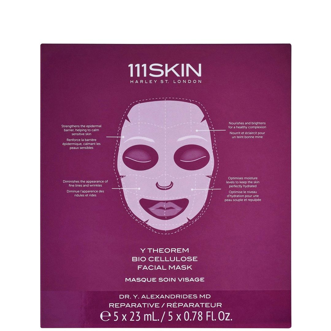 111SKIN Y Theorem Bio Cellulose Facial Mask Box - Image 1