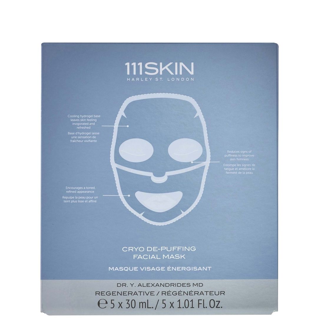 111SKIN Cryo De-Puffing Energy Mask Box (Pack of 5) - Image 1