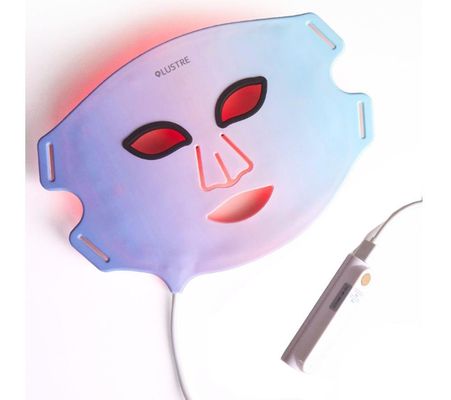 LUSTRE Revive LED Face Mask - White, White