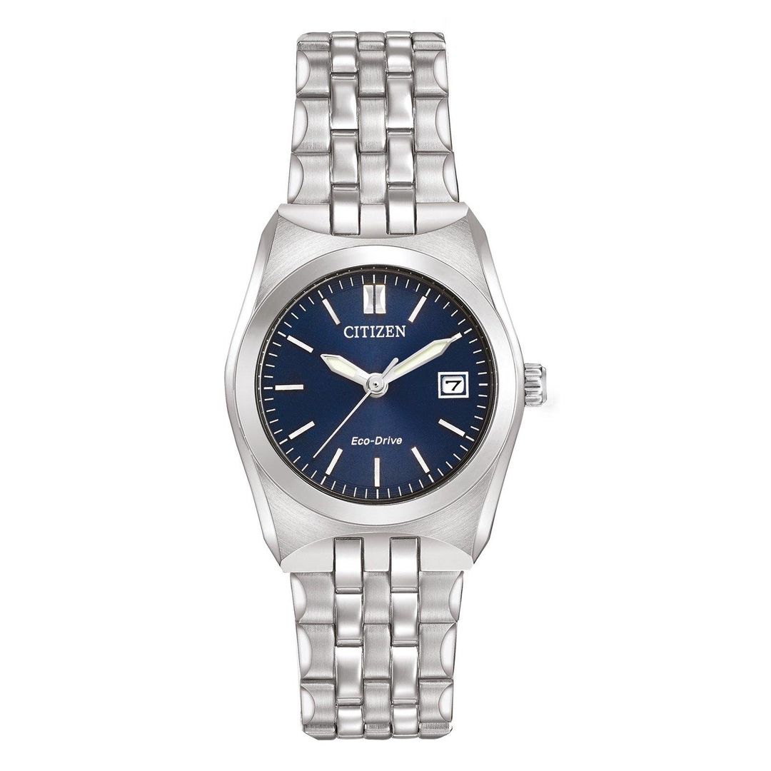 Citizen 28mm Stainless Steel Eco Drive Ladies Watch - Image 1