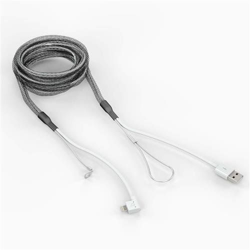 Bouncepad CB-RF-LIGHT-B lightning cable 2 m Black - Image 1