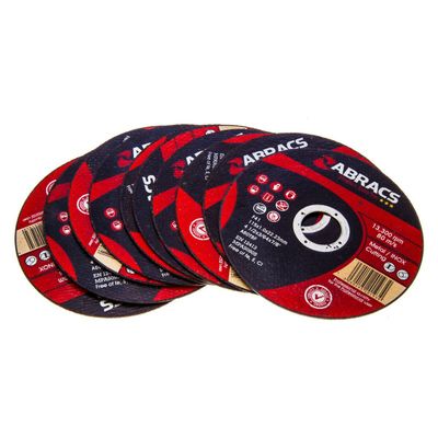 Abracs Proflex Thin Cutting Disc 115Mm X 1.0Mm 22Mm Flat Inox - Tin Of 10 | Pfet11510Fi (Tin) | Euro Car Parts - Thumbnail 2