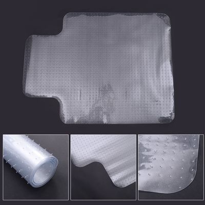 HOMCOM Office Carpet Protector Chair Mat - White