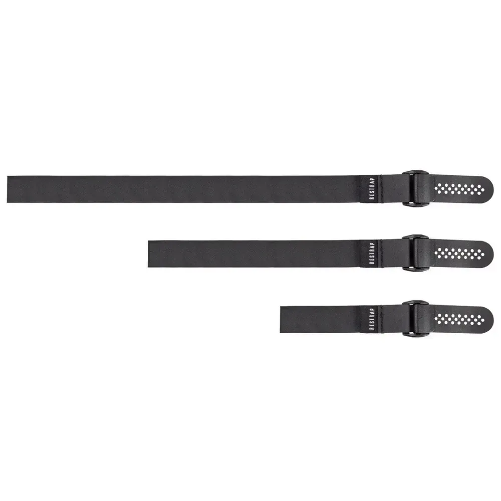 Restrap Fast Straps 3 Mixed 25/45/65cm Black - Image 1