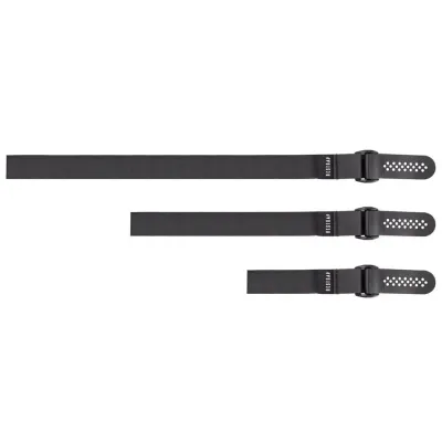 Restrap Fast Straps 3 Mixed 25/45/65cm Black