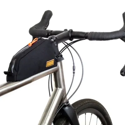 Restrap Bolt-On Top Tube Bag 0.8L Black