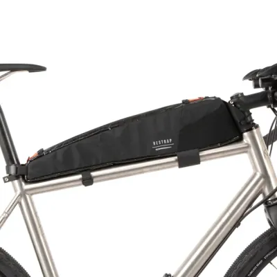Restrap Race Top Tube Bag 1.5L Black