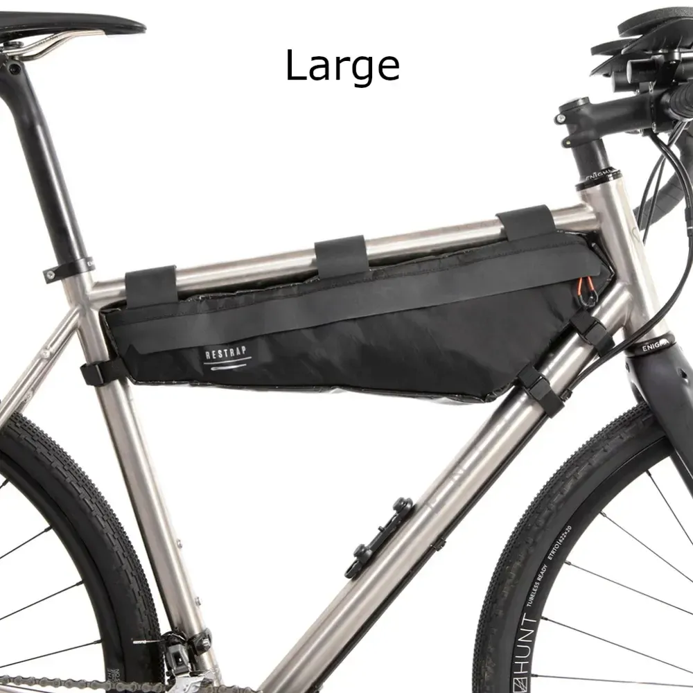 Restrap Race Frame Bag Black - Image 1