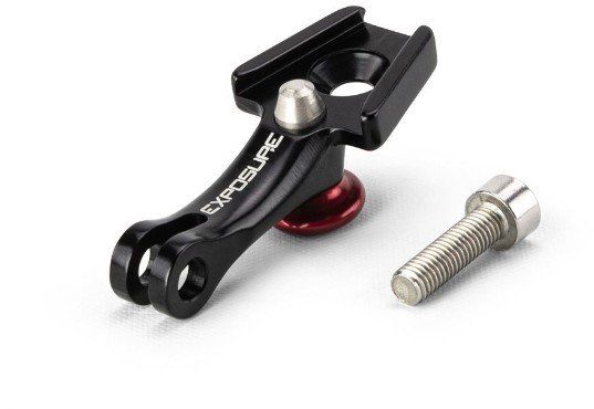 Exposure 3 Prong Action Camera Mount to Exposure Cleat Black - Thumbnail 2