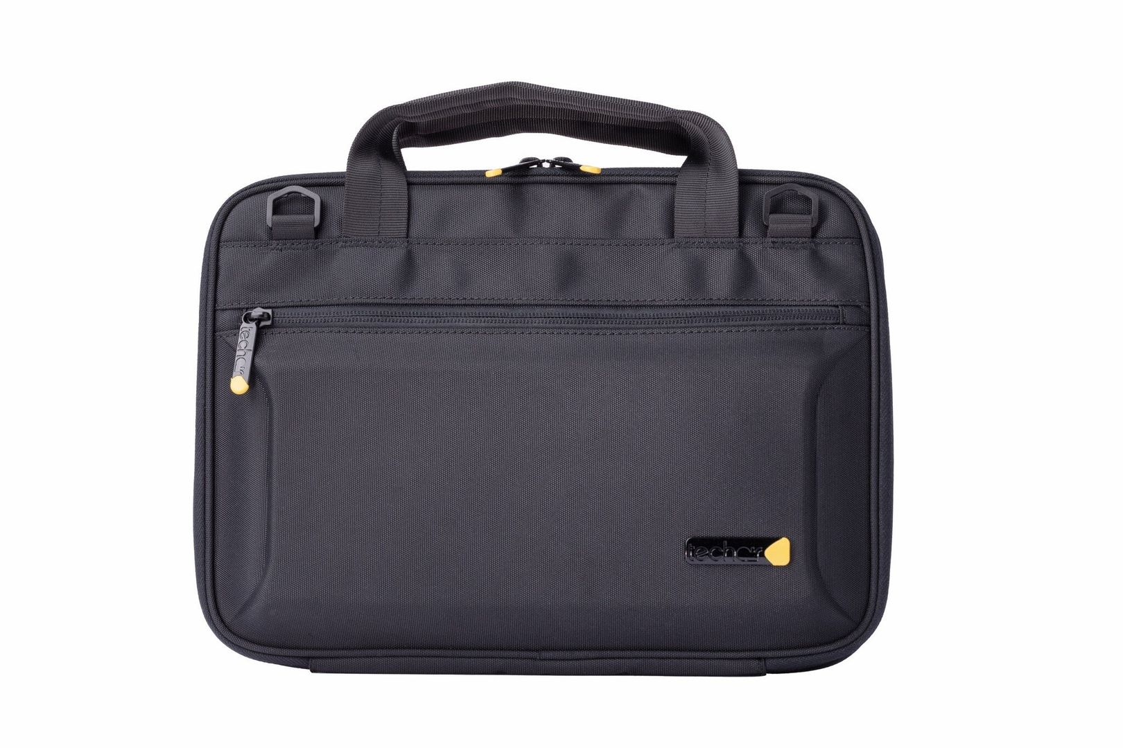Techair TAE4802 Meet the ultimate 11-12” Chromebook case – it's like a work-in style superhero! Fasten it with secure screen clips, protect with EVA panels, and ID it easily. Your Chromebook's new best friend! - Image 1