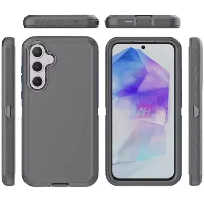 Techair TAPGR037 The Samsung A55 (5G) Rugged Case offers a perfect fit, easy access, and ultimate protection—complete with an inbuilt screen protector to keep scratches at bay. Tough, stylish, and built to last! - Thumbnail 2