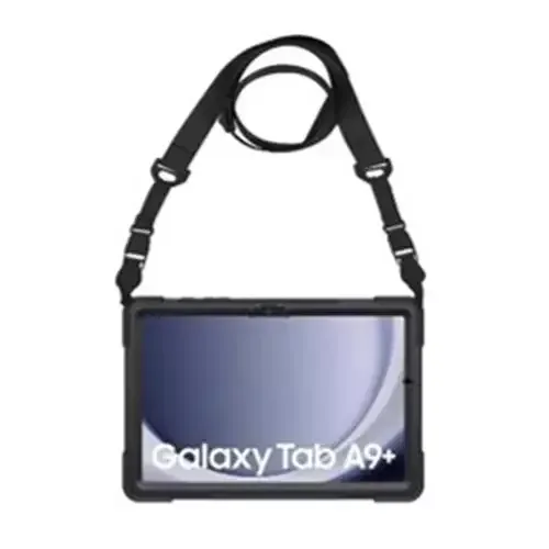 Techair TAXSGA037-S Samsung Tab A9+ 11" Rugged Case with shoulder strap - Image 1