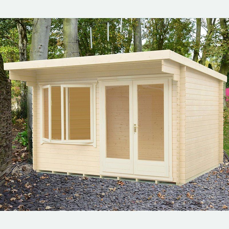 Shire Belgravia 3.6m x 2.4m Log Cabin (28mm) - Image 1