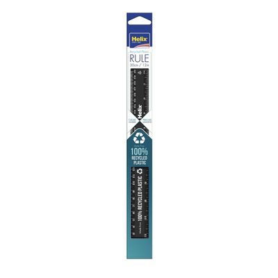 Helix Recycled Ruler 30cm