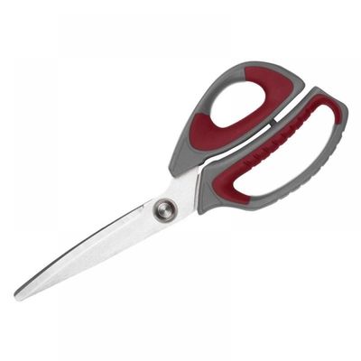 Precision Garden Scissors with Stainless Steel Blades and Comfort-Grip Handles - Brown
