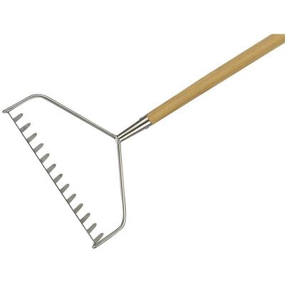 Kent & Stowe 70100057 Stainless Steel Long Handled Soil Rake Fsc® - Thumbnail 2
