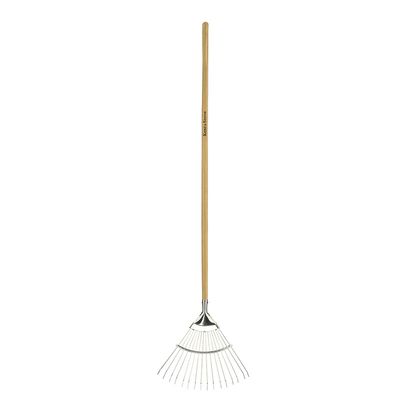 Kent & Stowe 70100062 Stainless Steel Lawn & Leaf Rake Fsc®