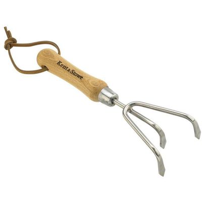 Kent & Stowe 70100087 Stainless Steel Hand 3-Prong Cultivator Fsc® - Thumbnail 2