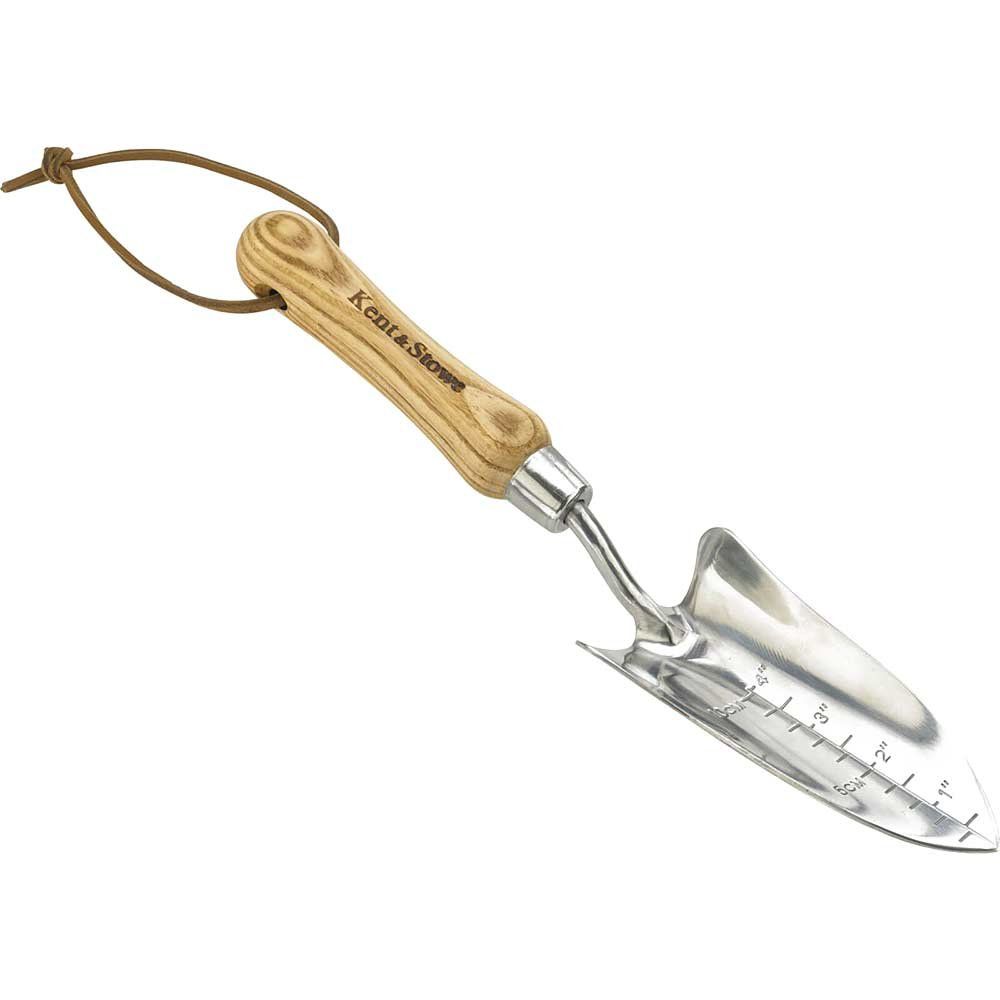 Kent and Stowe Stainless Steel Transplanting Trowel - Image 1