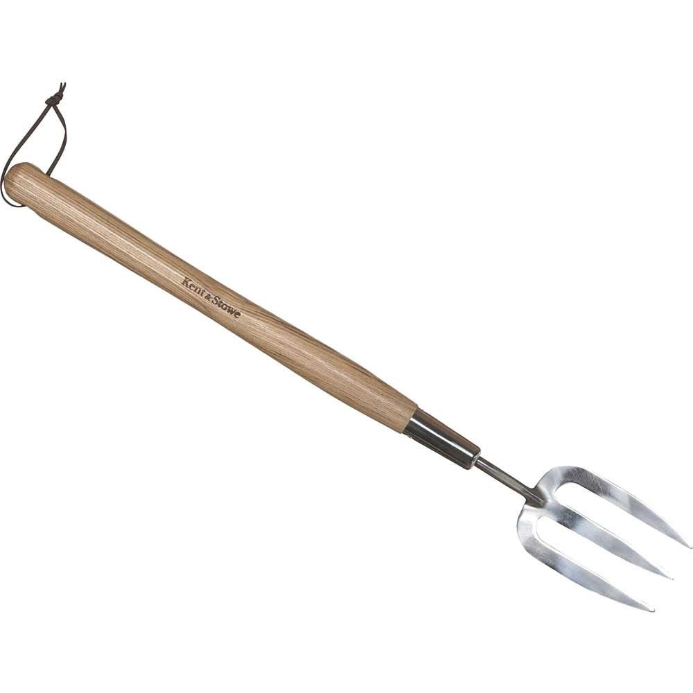 Kent and Stowe Stainless Steel Border Hand Fork - Image 1
