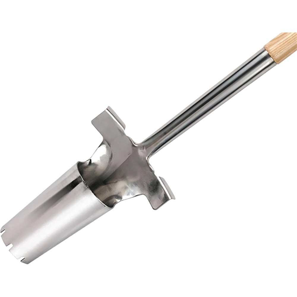 Kent and Stowe Stainless Steel Long Handle Bulb Planter - Image 1