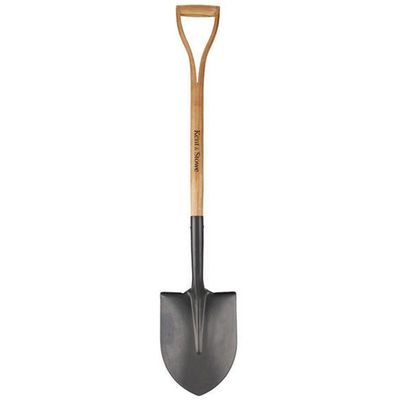 Kent & Stowe 70100650 Carbon Steel Round Nosed Shovel Fsc®