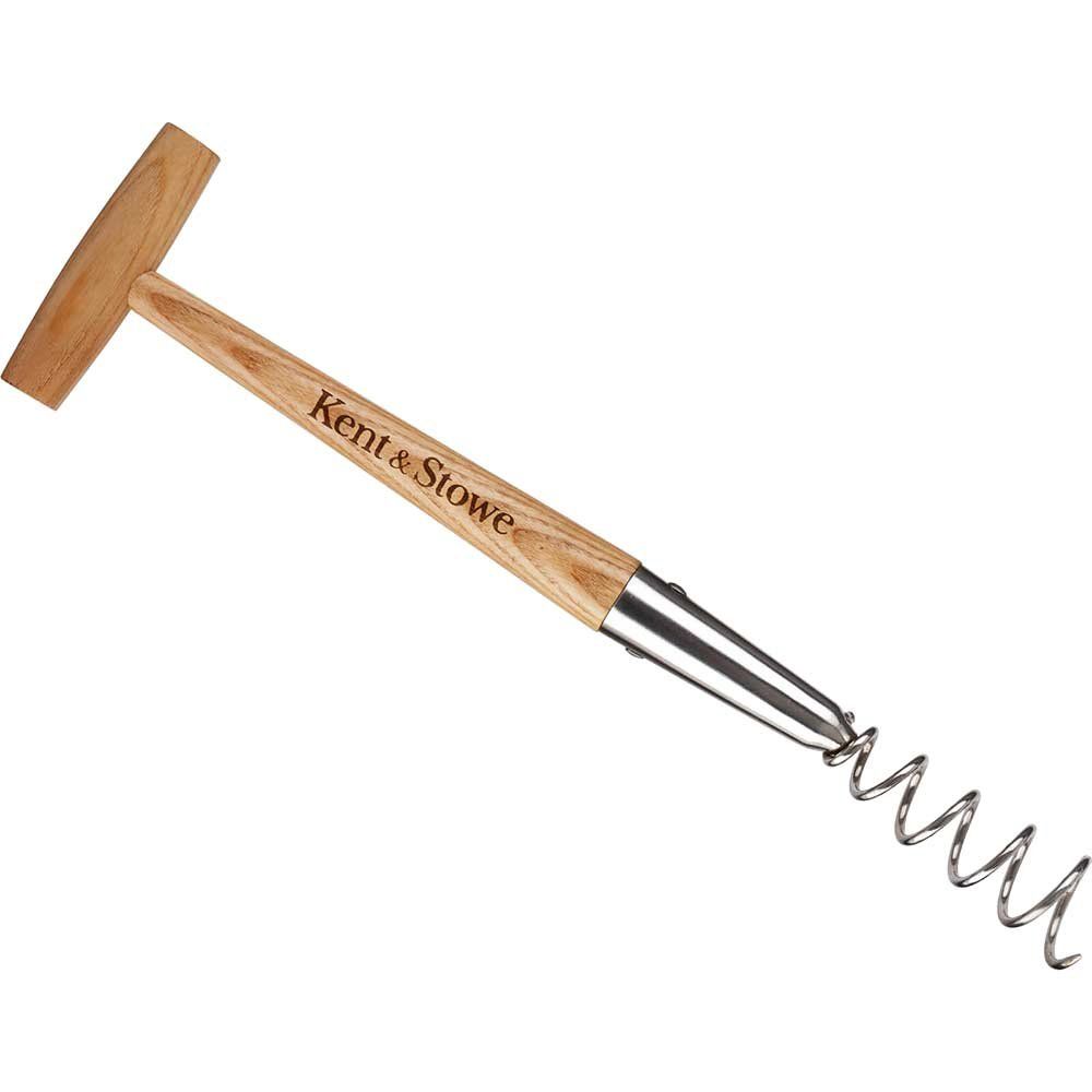 Kent and Stowe FSC Stainless Steel Corkscrew Weeder - Image 1