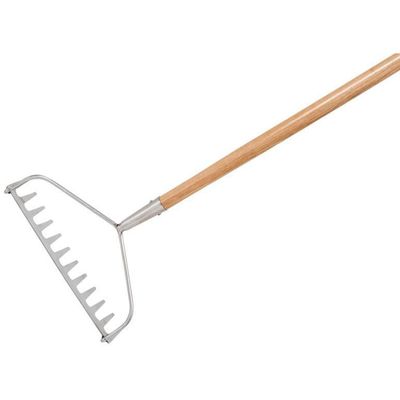 Kent & Stowe 70100731 Stainless Steel Garden Life Soil Rake Fsc® - Thumbnail 2