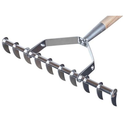 Kent & Stowe 70100902 Stainless Steel Long Handled Scarifying Rake Fsc® - Thumbnail 2