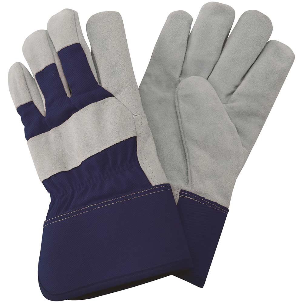 Kent and Stowe Fleece Lined Thermal Rigger Gloves Navy L Pack of 1 - Image 1