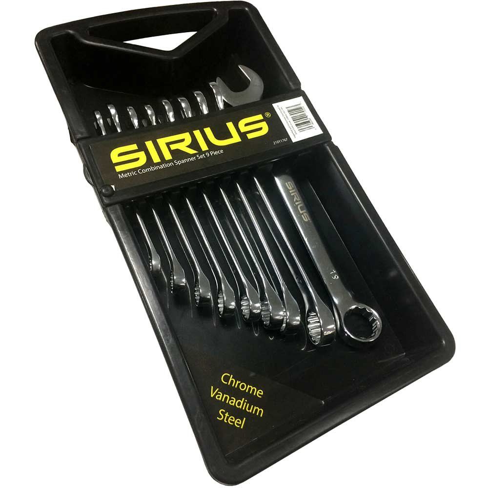 Sirius 9 Piece Combination Spanner Set - Image 1