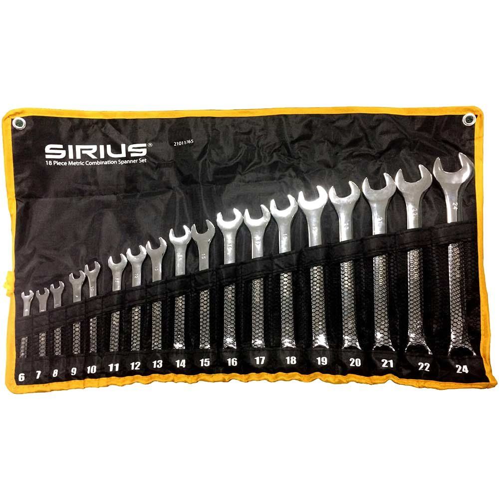 Sirius 18 Piece Combination Spanner Set - Image 1