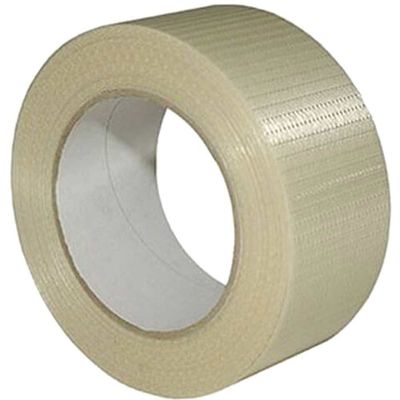 Sirius Heavy Duty Packing Crossweave Tape Clear 25mm 50m