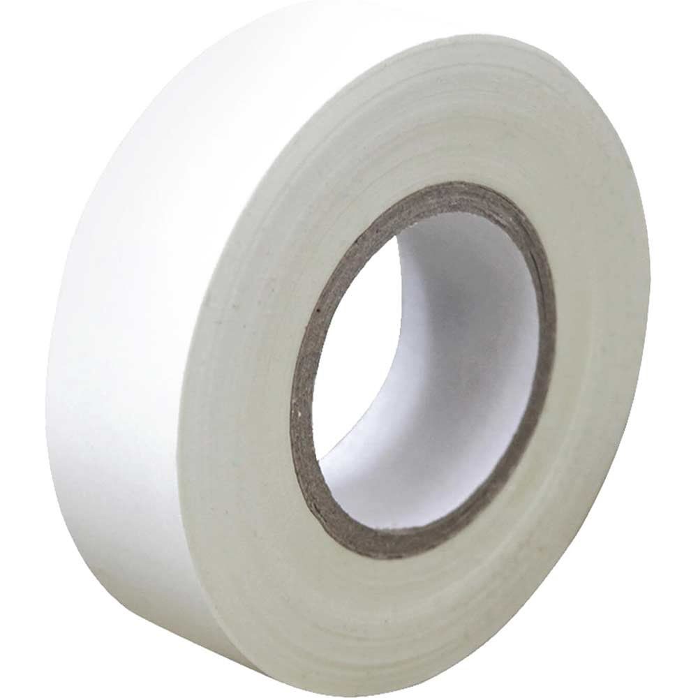 Sirius Electrians PVC Insulation Tape White 50mm 33m - Image 1