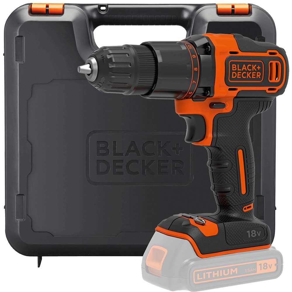 Black and Decker BCD700S 18v Cordless Combi Drill No Batteries No Battery Charger Case - Image 1