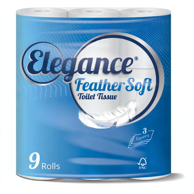 Elegance Feather Soft Toilet Tissue - Image 1