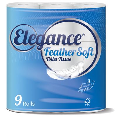 Elegance Feather Soft Toilet Tissue - Thumbnail 2