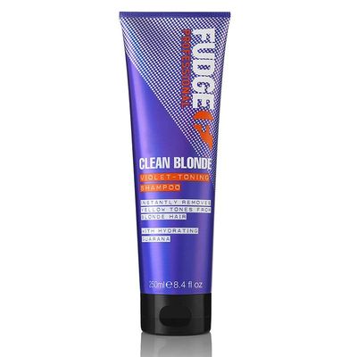 Fudge Clean Blonde Purple Violet Toning Shampoo 250ml